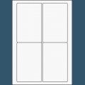 Etykiety samoprzylepne Leon4/P3 83x134 mm